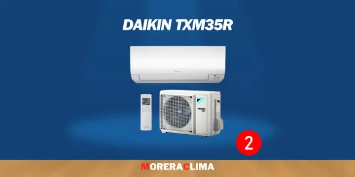 Daikin TXM35R Perfera - Rendimiento y calidad del aire - Moreraclima.com