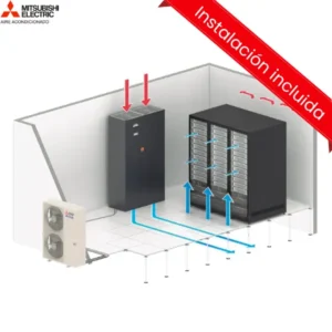 Mitsubishi electric x-MEXT-i P350MEGR-OVER- IT Cooling de precision 40 kW con instalacion