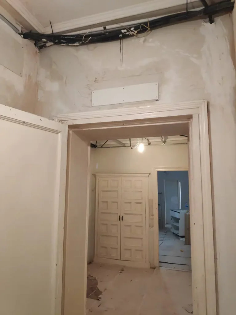 Preinstalación Aire Acondicionado vivienda obra nueva