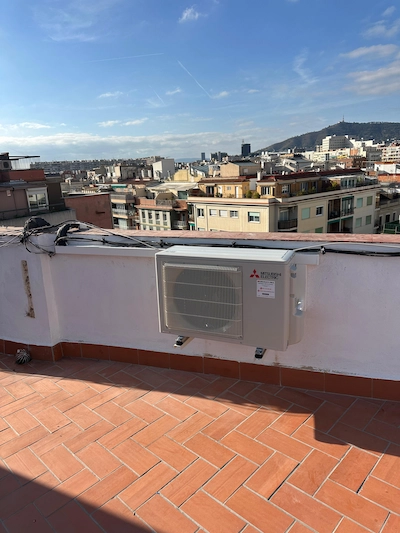 instalacion de aire acondicionado split